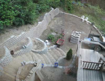 Front yard - Late August 2011